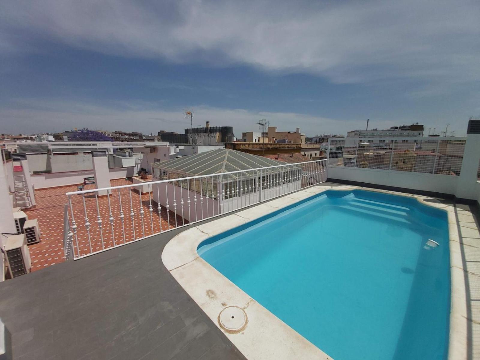 Misterhost Santiago Centrico Y Acogedor Con Piscina - Casco Historico Sevilha Exterior foto